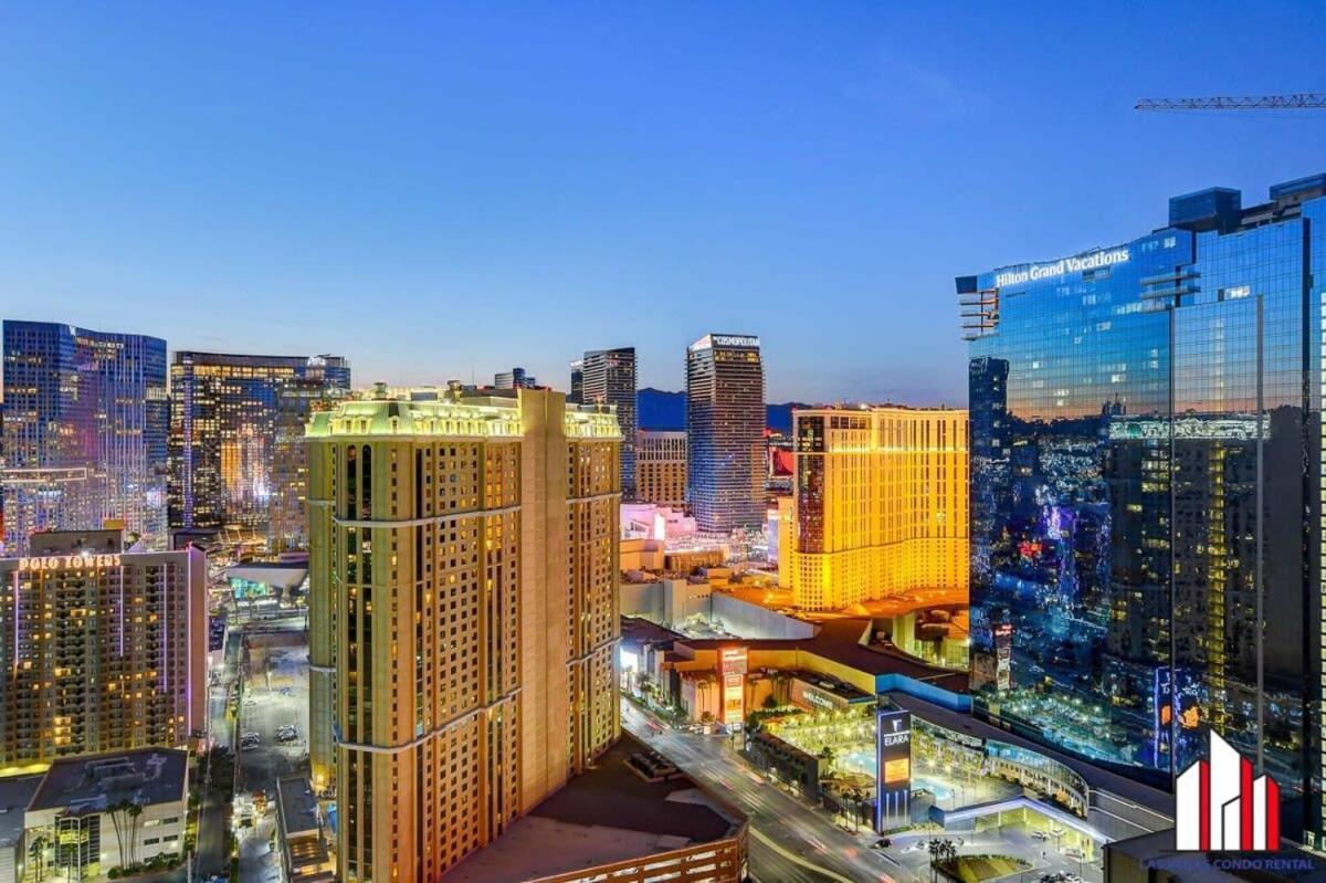 Mgm Signature-33-709 F1 Track & Strip View Balcony Las Vegas Exterior foto