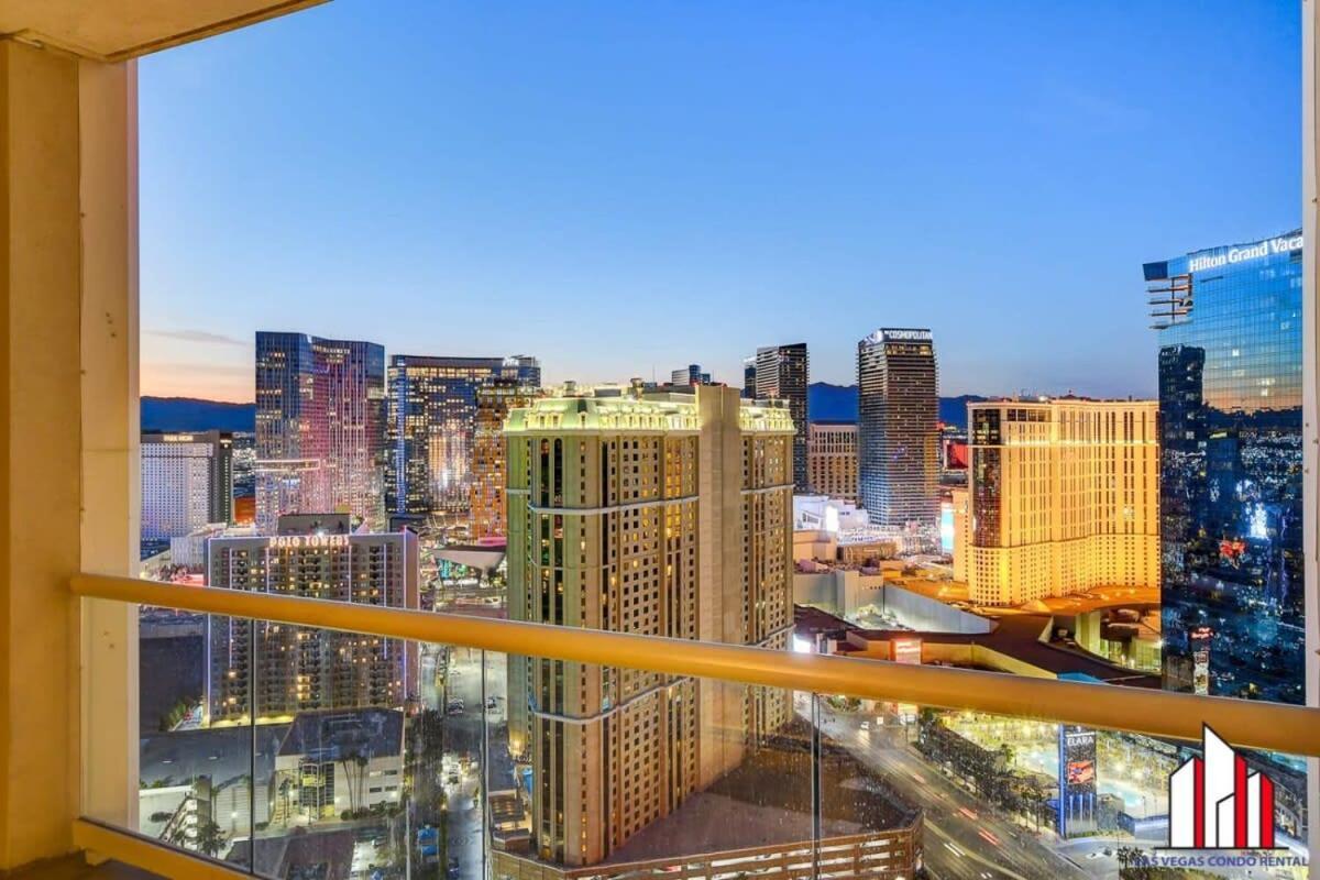 Mgm Signature-33-709 F1 Track & Strip View Balcony Las Vegas Exterior foto