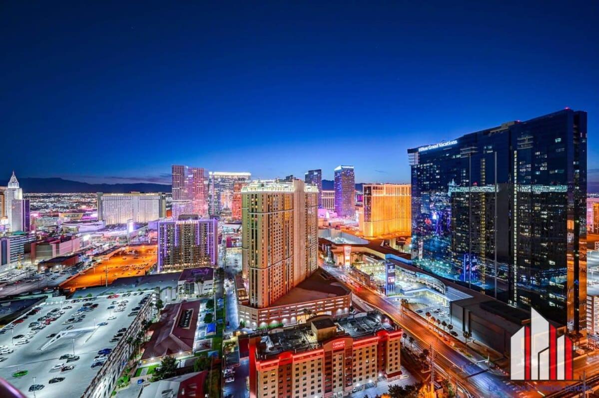 Mgm Signature-33-709 F1 Track & Strip View Balcony Las Vegas Exterior foto