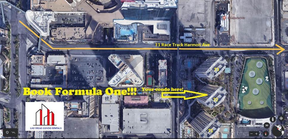 Mgm Signature-33-709 F1 Track & Strip View Balcony Las Vegas Exterior foto